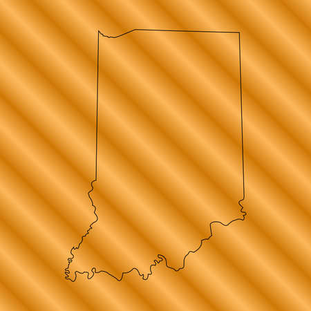 Indiana Mapのイラスト素材