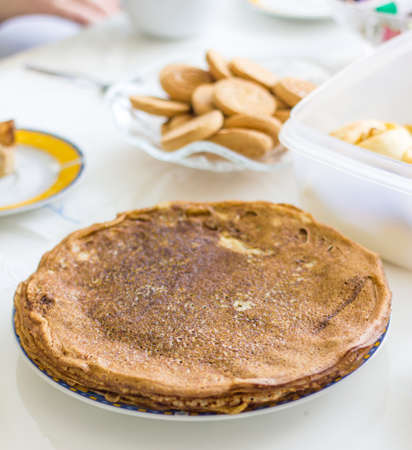 russian pancakesの写真素材