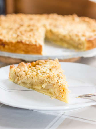 apple cakeの写真素材