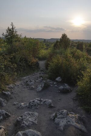 morning in the mountainsの写真素材