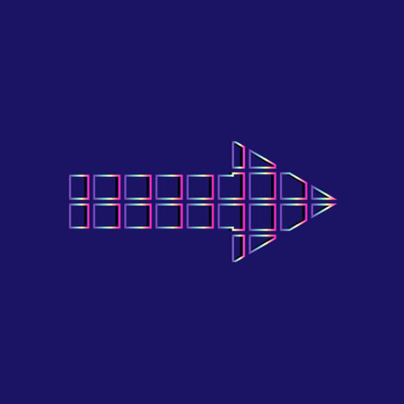 house icon. a house sign symbol from a neatly arranged checkered pattern into a unique minimalist...