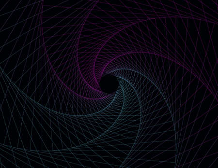 Geometric elements, line design, square pattern