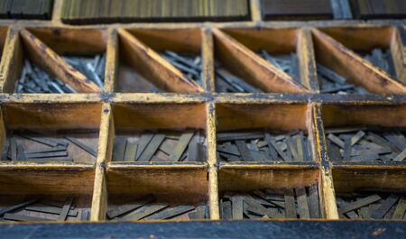 leaded typeface distributed in its drawer