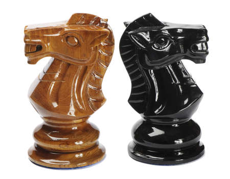 Chess knightsの写真素材