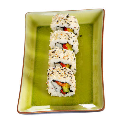 rolls of sushiの写真素材