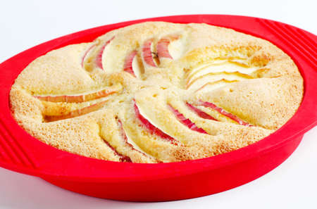 Apple pieの写真素材