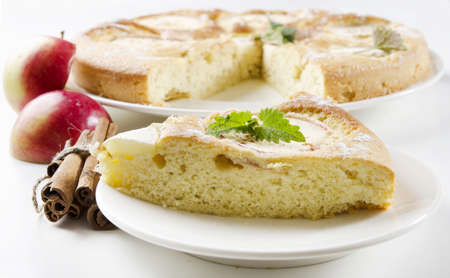 Apple pieの写真素材