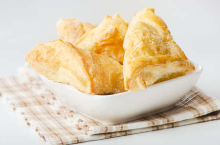 Puff pastry pattiesの写真素材