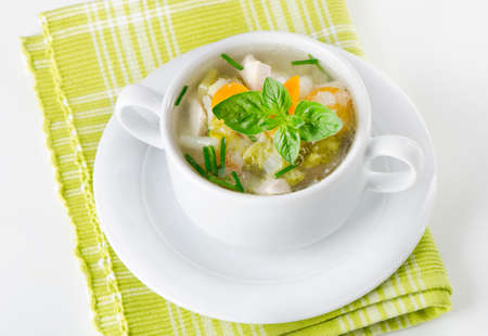 Bowl of vegetable   Soupの写真素材