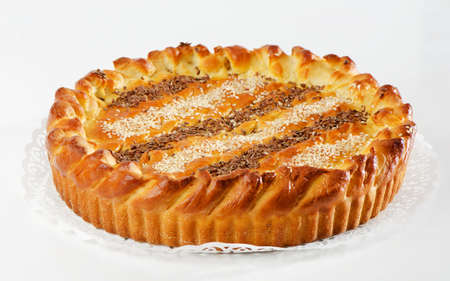 chicken meat pie の写真素材