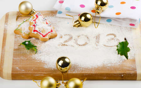 Baking  christmas cookies