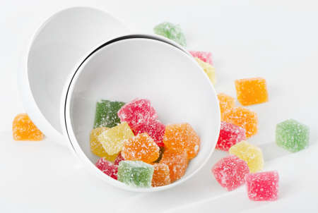 Colorful jelly candies の写真素材