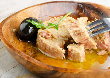 Tuna fish Selective focusの写真素材