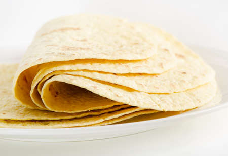 mexican food - tortilla. selective focusの写真素材