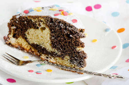 freshly baked cake