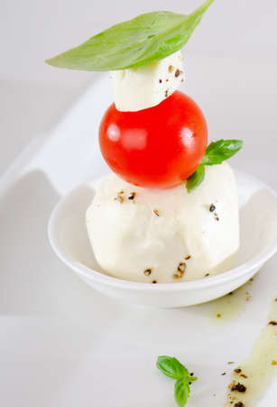 Italian food - cheese and tomatoes