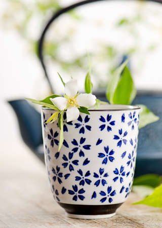 Jasmine teaの写真素材