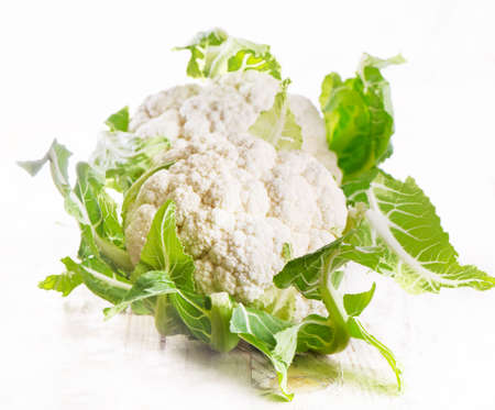 Fresh cauliflower. Selective focusの写真素材