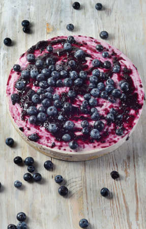 Cheese cake. Selective focusの写真素材