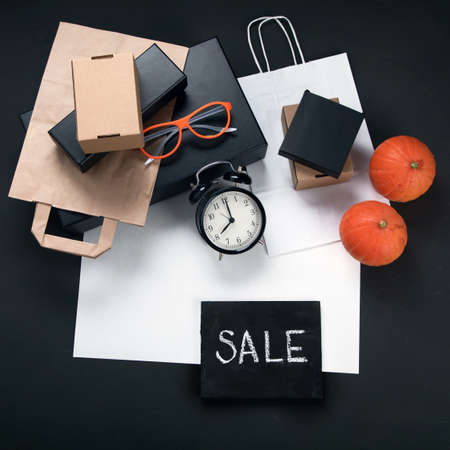 Promotion composition Black friday sale. Special discount christmas offer. Black friday sale mockup...