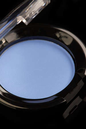 Blue eye shadowsの写真素材