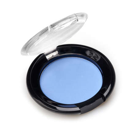 Blue eye shadowsの写真素材