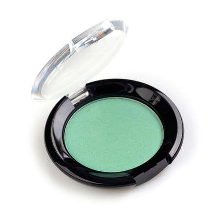 Green eye shadowsの写真素材