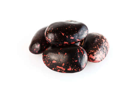 Kidney beans isolated on white background. Close up. Full depth of field.