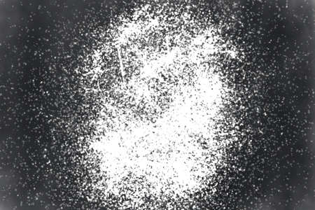Grunge black and white texture.Overlay illustration over any design to create grungy vintage effect...