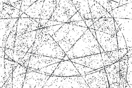 Grunge black and white texture.Overlay illustration over any design to create grungy vintage effect and depth. For posters, banners, retro and urban designs.Grunge Texture Vectorのイラスト素材