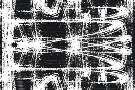 Distressed overlay texture of rusted peeled metal.Grunge Black And White Urban Texture. Dark Messy Dust Overlay Distress Background.Grunge Texture Vectorのイラスト素材