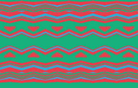 Abstract striped color textured geometric background.Seamless Ikat Pattern. Abstract background for...