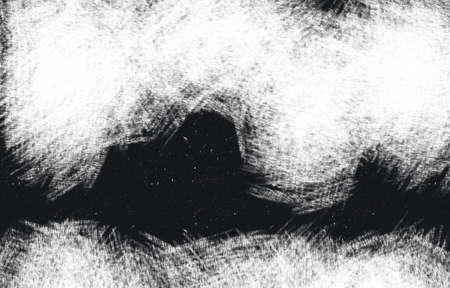 Distressed overlay texture of rusted peeled metal.Grunge Black And White Urban Texture. Dark Messy Dust Overlay Distress Background.の写真素材