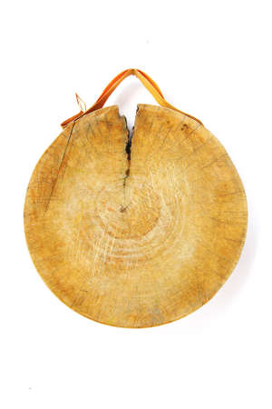 wood block, Asian style wood plate for cut ingredient, utensil の写真素材