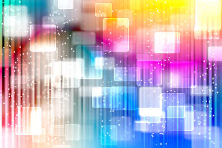 colorfull bokeh abstract light background illustrationの写真素材