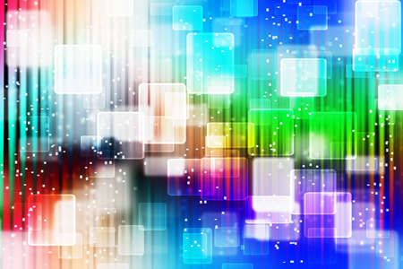 colorfull bokeh abstract light background illustrationの写真素材