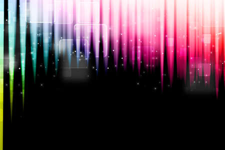 colorfull bokeh abstract background illustrationの写真素材