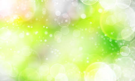 abstract fresh color background with bokeh lights and starsの写真素材