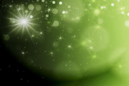Beautiful abstract background with bokeh lights and starsの写真素材