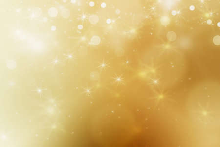 nice abstract background with bokeh lights and starsの写真素材