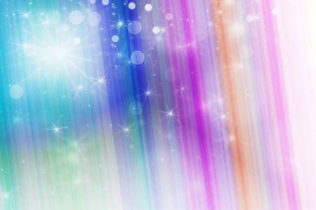 nice abstract background with bokeh lights and starsの写真素材