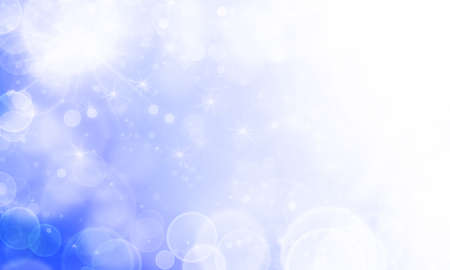 soft abstract light blue color background with bokehの写真素材
