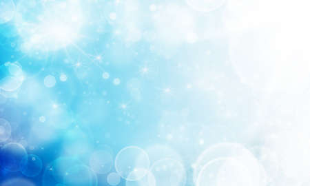 light abstract sweet color background with cycle bokeh lights and starsの写真素材