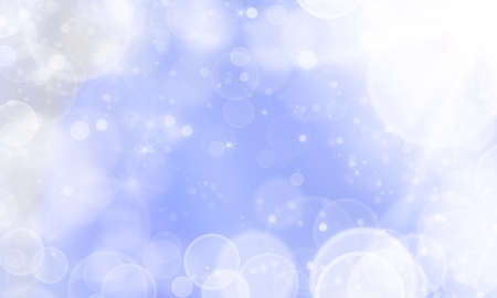 light abstract fresh color background with cycle bokeh lights and starsの写真素材