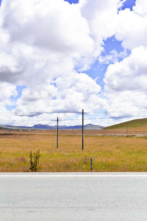 Clouds in the skyの写真素材