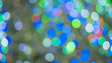 Color Bokeh light background