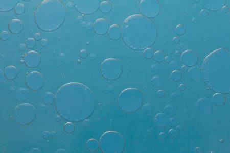 Blue color abstract water bokeh background,