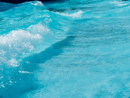 Blurred water background, beautiful white water waves background,
