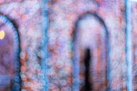 Color bokeh background, light bokeh beautiful background,の写真素材