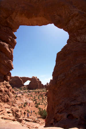 Arches National Park, Utah, USAの写真素材